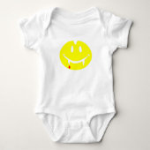 vampire emoji dracula romper (Voorkant)