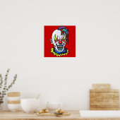 Vampire Evil Clown Poster (Keuken)