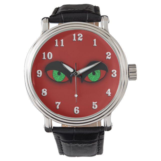 Vampire Eyes 2 Horloge (Voorkant)