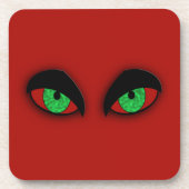 Vampire Eyes Bier Onderzetter (Voorkant)