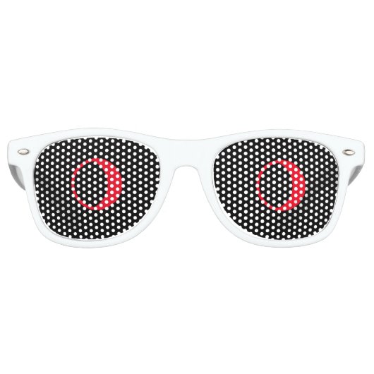 Vampire Eyes Cool Shades kerstfeestbril Retro Zonnebril (Voorkant)