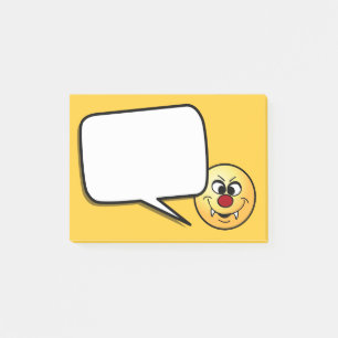 Vampire Face Grumpey Post-it® Notes
