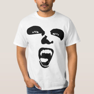 Vampire Face Horror Gothic original art T-shirt