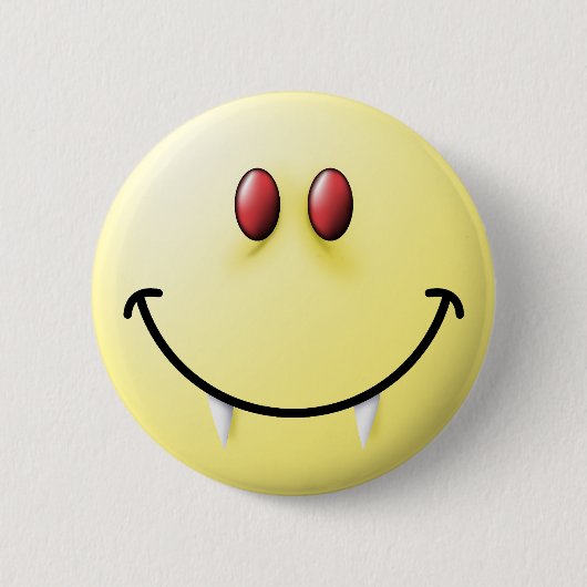 Vampire Face Ronde Button 5,7 Cm (Voorkant)