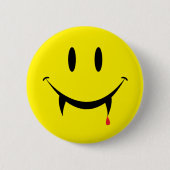 Vampire Face Ronde Button 5,7 Cm (Voorkant)