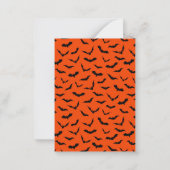 Vampire Fang Beet Halloween Grappige Candy Gram Notitiekaartje (Achterkant)