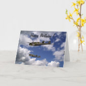 Vampire Fighter Verjaardag Kaart (Gele Bloem)