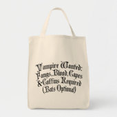 Vampire Gewenst Tote Bag (Voorkant)