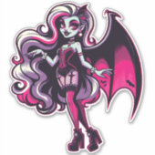 Vampire Ghoul Sticker (Voorkant)