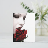 VAMPIRE GIRL BRIEFKAART (Staand voorkant)