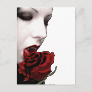 VAMPIRE GIRL BRIEFKAART