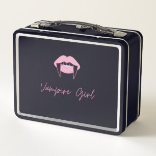 Vampire Girl Lunch Box   Make-up opbergdoos