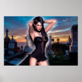 Vampire Girl Poster (Voorkant)