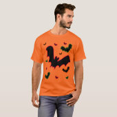 Vampire Glow Vleermuizen T-shirt (Voorkant volledig)