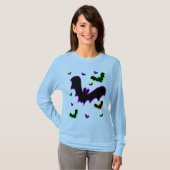 Vampire Glow Vleermuizen T-shirt (Voorkant volledig)