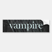 Vampire Gothic Bumpersticker (Voorkant)
