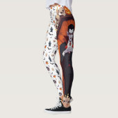 🦇 Vampire Gothic Halloween Leggings 🎃 wit 🖤 (Links)