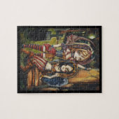 Vampire Gothic Sisters Fantasy Art Puzzle in Tin Legpuzzel (Horizontaal)