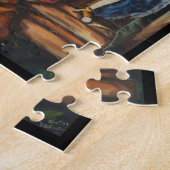Vampire Gothic Sisters Fantasy Art Puzzle in Tin Legpuzzel (Zijkant)