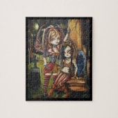 Vampire Gothic Sisters Fantasy Art Puzzle in Tin Legpuzzel (Verticaal)