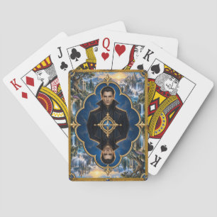 Vampire, gotische fantasie monster pokerkaarten