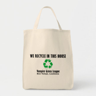 Vampire Green League - We hebben Recyclen Tote Bag
