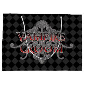 Vampire Groom Large Cadeautasje (Achterkant)