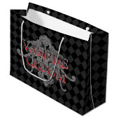 Vampire Groom Large Cadeautasje (Voorkant Gekanteld)