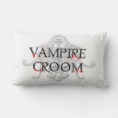Vampire Groom Sierkussen Kussen (Achterkant)