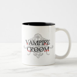 Vampire Groom Tweekleurige Koffiemok
