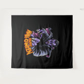 Vampire Halloween Backdrop Wandkleed (Voorkant (horizontaal))