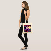 Vampire Halloween Canvas tas (Voorkant (model))