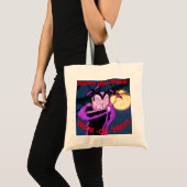 Vampire Halloween Canvas tas (Voorkant (product))