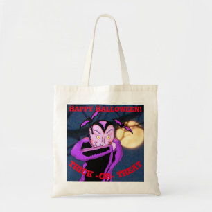 Vampire Halloween Canvas tas
