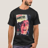 Vampire Halloween Horror  Dracula Comic Boo T-shirt (Voorkant)