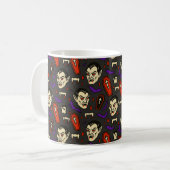  Vampire - Halloween Horror Icons Koffiemok (Voorkant links)