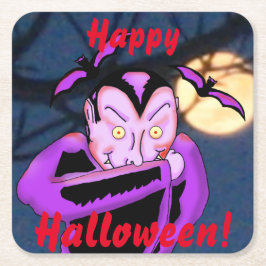 Vampire Halloween Onderzetters