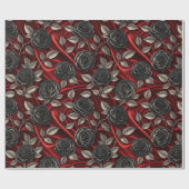 Vampire Halloween Pattern Cadeaupapier (Vlak)