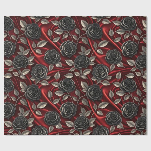 Vampire Halloween Pattern  Cadeaupapier (Vlak)