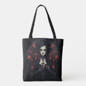 Vampire Halloween Tote Bag (Achterkant)
