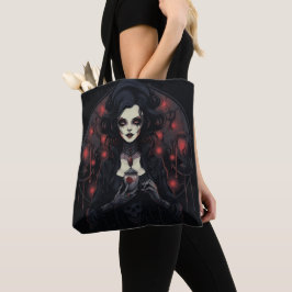 Vampire Halloween Tote Bag