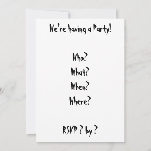 Vampire Halloween-uitvindingen Kaart (Achterkant)