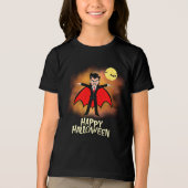 Vampire Happy Halloween T-Short Tri-Blend Shirt (Voorkant)