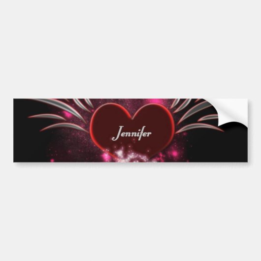 Vampire_Heart_Jennifer Bumpersticker (Voorkant)