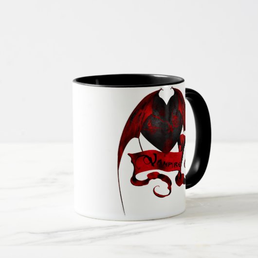 Vampire Heart Mok (Voorkant rechts)