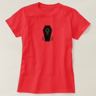 Vampire Holiday Coffin T-shirt