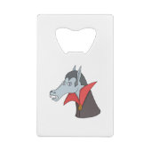 Vampire Horse Creditkaart Flessenopener (Achterkant)
