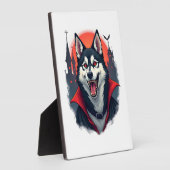 Vampire Husky Beet Fotoplaat (Zijkant)