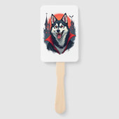 Vampire Husky Beet Handwaaier (Voorkant)