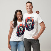 Vampire Husky Beet T-shirt (Unisex)